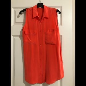 ✨Equipment 100% Silk Tunic Button Up Shirt✨